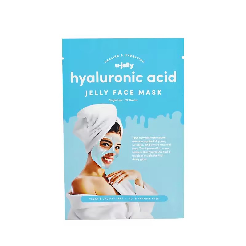 Flat Bags Skin Care Facial Mask Packaging