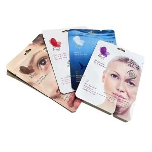 Aluminum Foil Squeeze Facial Mask Pouches