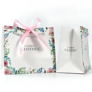 Recyclable Gift Paper Bags With Handle
