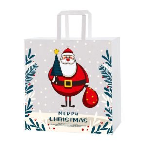 christmas kraft paper bags
