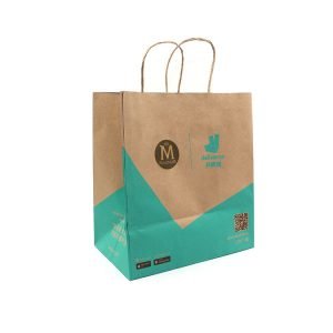 Recyclable Take Out Bags Fast Food Packaging