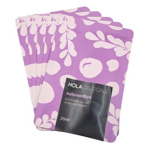 facial mask sachet